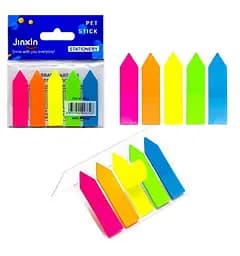 Закладка неонова "Stick Notes" COLOR-IT Р01-2, 5 кольорів