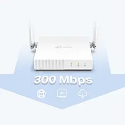 Маршрутизатор TL-WR844N N300, 4xFE LAN, 1xFE WAN TP-Link teh0017170 - мініатюра 6