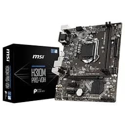 Материнська плата MSI H310M Pro-VDH (H310M Pro-VDH) (Socket 1151 v2, Intel H310, Micro-ATX) Б/в - мініатюра 4