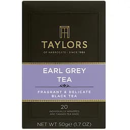 Чай чорний Taylors of Harrogate Earl Grey, 20 пакетиків (802592) - мініатюра 2