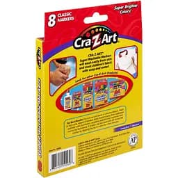 Маркери Cra-Z-Art Super Washable легкозмивні 8 шт. (10000CRA) - мініатюра 4