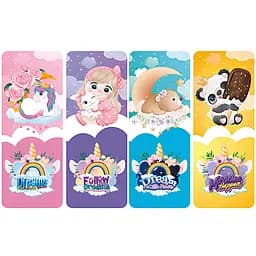 Набір ламінованих закладок для книг Апельсин АП-0902-7, 4 шт.