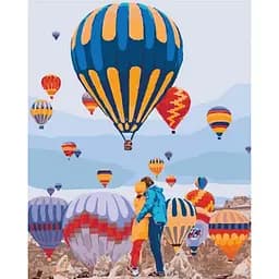Набір для розпису по номерах. Люди "Повітряні мрії" Идейка КНО4503
