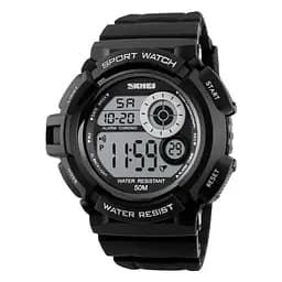 Наручний годинник Skmei 1222 Black, 1222BK (17091)