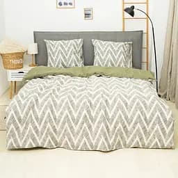 Комплект постільної білизни Viluta полуторний ранфорс 24349 100% бавовна