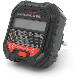 Тестер розеток Mayilon HT-107D, AC: 90-250V