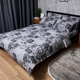 Пододеяльник Moon&Star Бязь Gold Люкс Vintage Keys Двуспальный 175x210 см