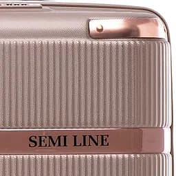 Валіза велика Semi Line 28 дюймів (L) ABS-Plastic Champagne (T5668-4) - мініатюра 8