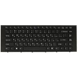 Клавiатура для ноутбука SONY EG чорний, чорний фрейм