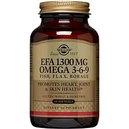Омега 3-6-9 Solgar 1300 мг 60 желатинових капсул 