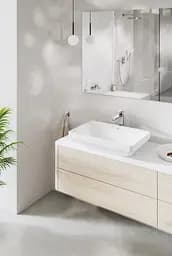 Змішувач для умивальника XL-розміру Grohe Cubeo 1017290000 Хром - мініатюра 6