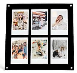 Фоторамка Fujifilm Instax Mini на 6 фото, акрилова чорна - мініатюра 8