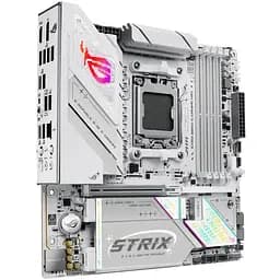 Материнська плата Asus Rog Strix B850-G Gaming WIFI sAM5 B850 4xDDR5 M.2 HDMI DP WiFi BT mATX білий - мініатюра 4
