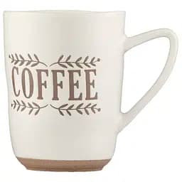 Чашка Ardesto Coffee кераміка 340 мл біла (AR3079)
