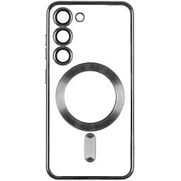 Чехол EndorPhone Metallic Full Camera Magsafe Samsung Galaxy S23 Ultra Black
