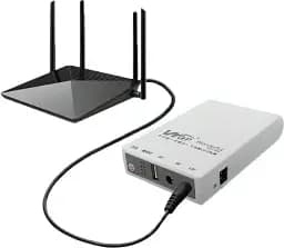 ДБЖ-павер банк для модему - роутера WGP Mini UPS білий - мініатюра 5