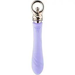 Вібратор для точки G із підігрівом Zalo Sweet Magic Courage Fantasy Violet