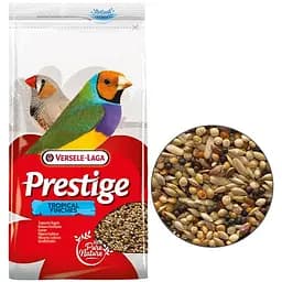 Корм для тропічних птахів зябликів вьюрків Versele-Laga Prestige Tropical Finches 1 кг зернова суміш