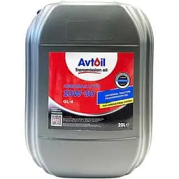 Масло гидротрансмиссионное Avtoil AgroMax UTTO 10W30, 20 л