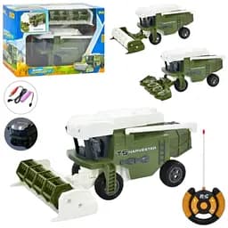 Детский игрушечный комбайн. Детский комбайн на радиоуправлении арт. M 4949