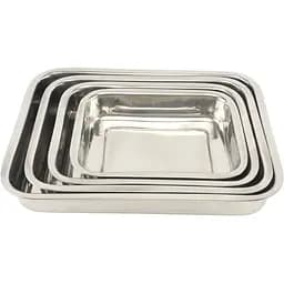 Набор противней А-плюс нержавеющая сталь 4 шт. (000008840)