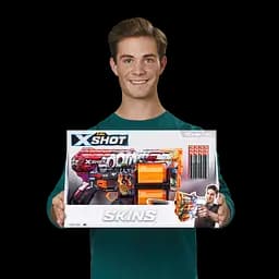 Швидкострільний бластер Zuru X-Shot Skins Dread Boom, 12 патронів (36517A) - мініатюра 6