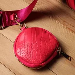 Жіночий подвійний клатч Vintage з екошкіри 22х13х4.5 см sum0027549 - мініатюра 10