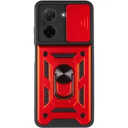Чохол Ummi Camshield Serge Ring для Xiaomi Redmi A5 / Poco C71 Червоний / Red - мініатюра 2
