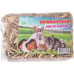 Сено для грызунов Пухнастики Магия Карпат 3 л