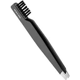 Пінцет Beter скошений кінчик зі щіточкою для брів