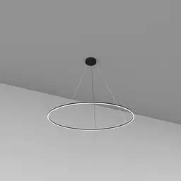 Підвісний світильник Skarlat RHL7791 48W BK 4000K