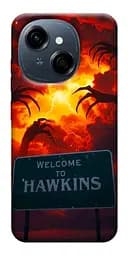 Чохол Demsky Welcome to hawkins для Tecno Spark Go 1