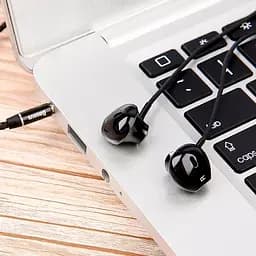 Навушники Baseus Encok H06 lateral in-ear Wired Earphone з чорним мікрофоном (NGH06-C01) - мініатюра 9
