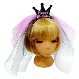 Корона на обручі Happy Birthday