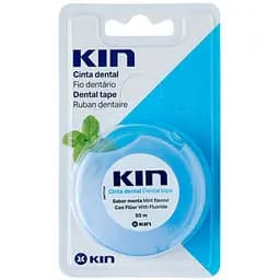 Зубна стрічка з фтором KIN М'ята 50 м