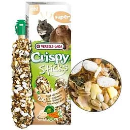 Versele-Laga Crispy Sticks Rice&Vegetables 0.11 кг Верселе-Лага рис з овочами ласощі для хом'яків, щурів