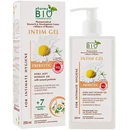 Экстрамягкий гель для интимной гигиены Pharma Bio Laboratory с натуральными пробиотиками, 250 мл