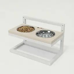 Hollky Flex S — миски на регульованій підставці для маленьких собак (2 × 0.450 л)