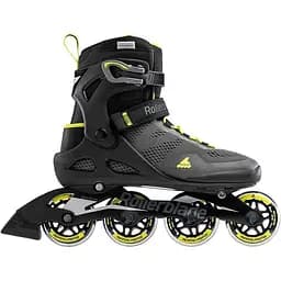 Ролики Rollerblade Macroblade 80 40.5 Black/Lime (1012-07100600-1A1-260) - мініатюра 2