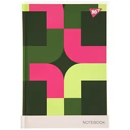 Блокнот Yes Abstraction black А6, 64 листа, в линейку (152064)