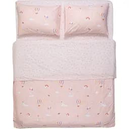 Набір постільної білизни 2,0сп Ardesto Gloria, 200х220см, 100% бавовна, сатин, радість, рожевий (ART2022RP)