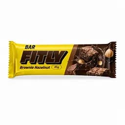 Вуглеводний батончик Fitly Bar No Added Sugar, 45 грам - Фінік-арахіс-карамель