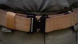 Тактичний ремінь Tasmanian Tiger Equipment belt MK2 SET L Coyote - мініатюра 2