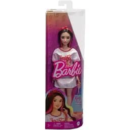 Лялька Barbie Модниця в блискучій сукні-футболці (HRH12) - мініатюра 3