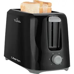 Тостер LET-5704, Black, 700W LIBERTON teh0023521