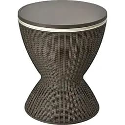 Стіл-холодильник Costway Curver з регульованою висотою 30L коричневий