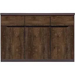 Комод у вітальню ВМК Джулі KOM3D3S Венге магія/Дуб конкордія (GRB-1519)