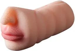 Мастурбатор I'MCUM Realistic Oral Fantasy Реалістичний рот Бежевий (IM-KMQ202)