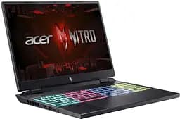 Ноутбук Acer Nitro 16 AN16-51 16' WUXGA IPS, Intel i5-13500H, 16GB, F512GB, NVD4050-6, Lin, чорний (NH.QJMEU.004) - мініатюра 3