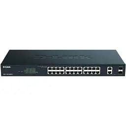 Коммутатор DGS-1100-26MPV2 24xGE PoE, 2xSFP/GE, 370Вт, EasySmart D-Link teh0018139